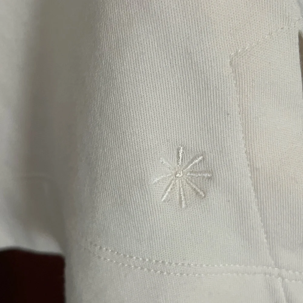 Cream V-Neck Long Sleeve Top - Picture 3 of 4